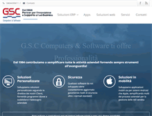 Tablet Screenshot of gsccomputers.it